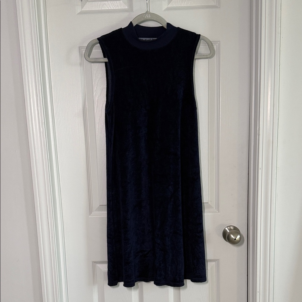 Michael Stars Midnight Blue Sleeveless Midi Dress
